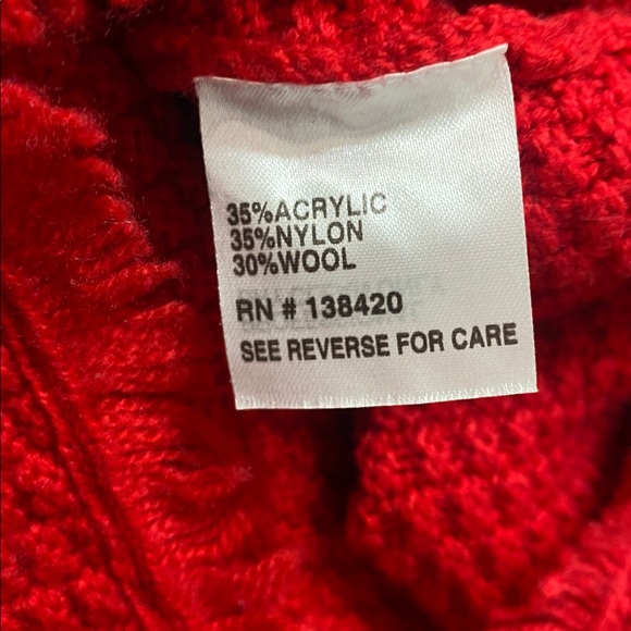 NWT Etcetera Red Textured Therma Dress Size XS - Picture 7 of 7